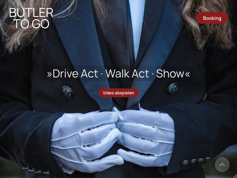 Butler-to-go Webentwicklung (CMS)